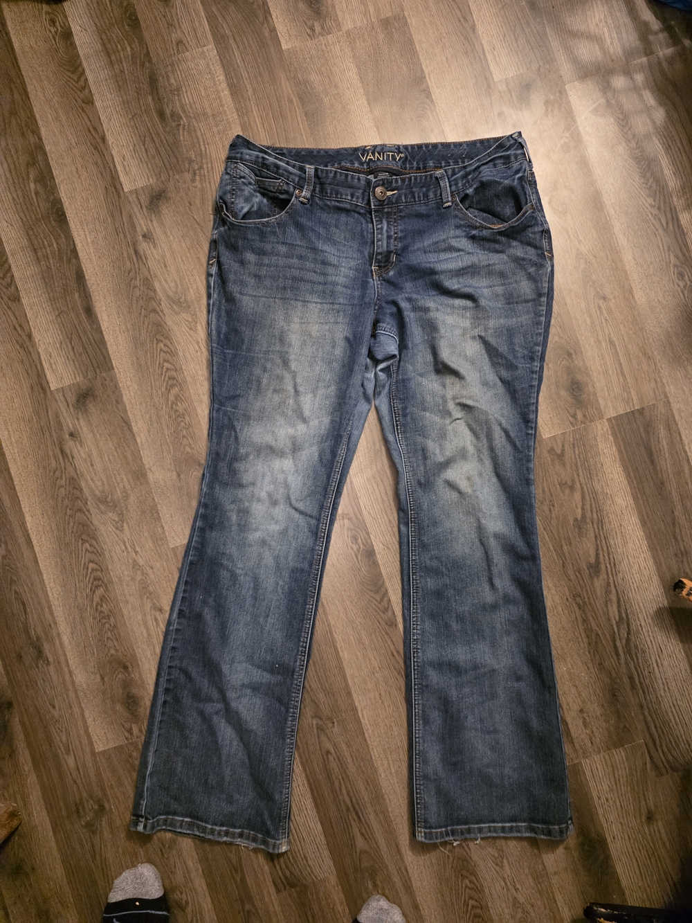 Vanity Women's Blue Bootcut Jeans